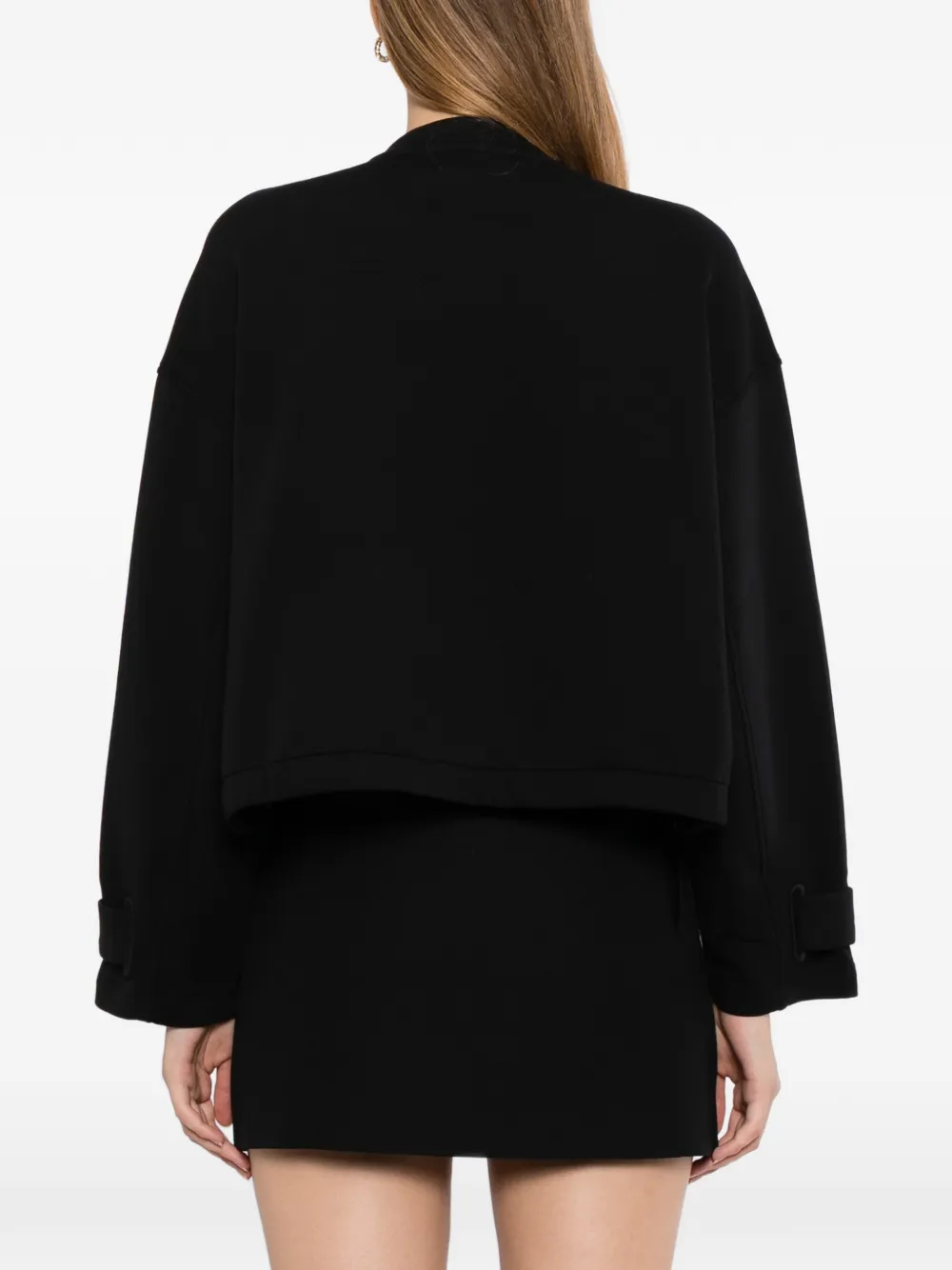 Emporio Armani Jack van jersey met dubbele stretch Zwart
