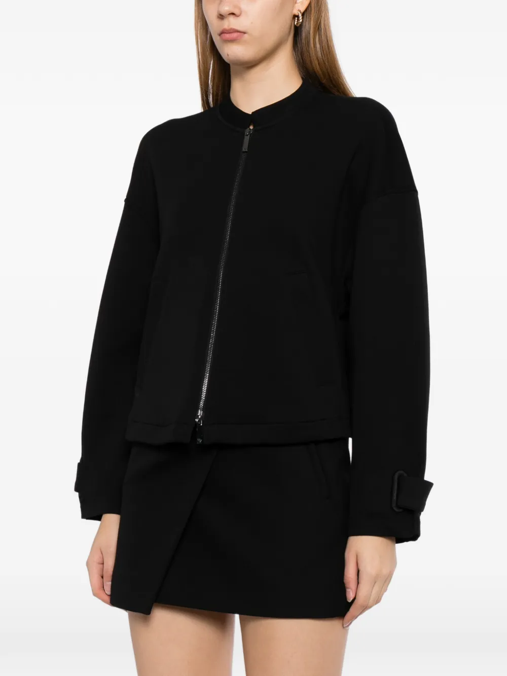 Emporio Armani Jack van jersey met dubbele stretch Zwart