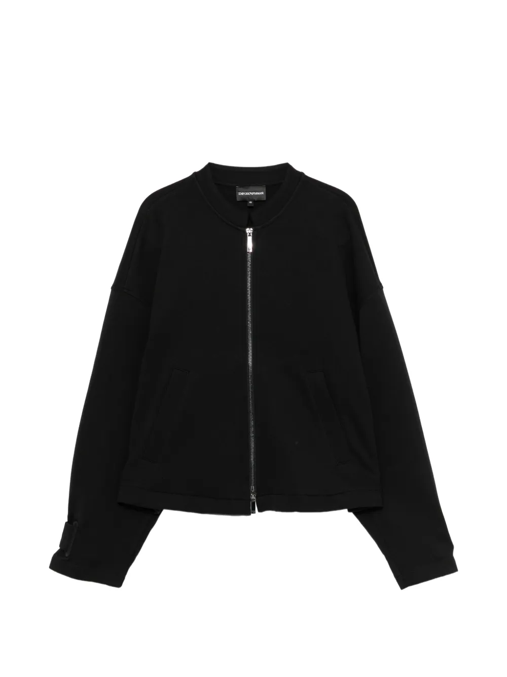 Emporio Armani Giacca in jersey elasticizzato - Nero
