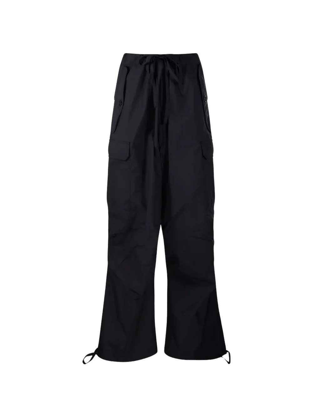 P.A.R.O.S.H. drawstring cargo trousers - Nero