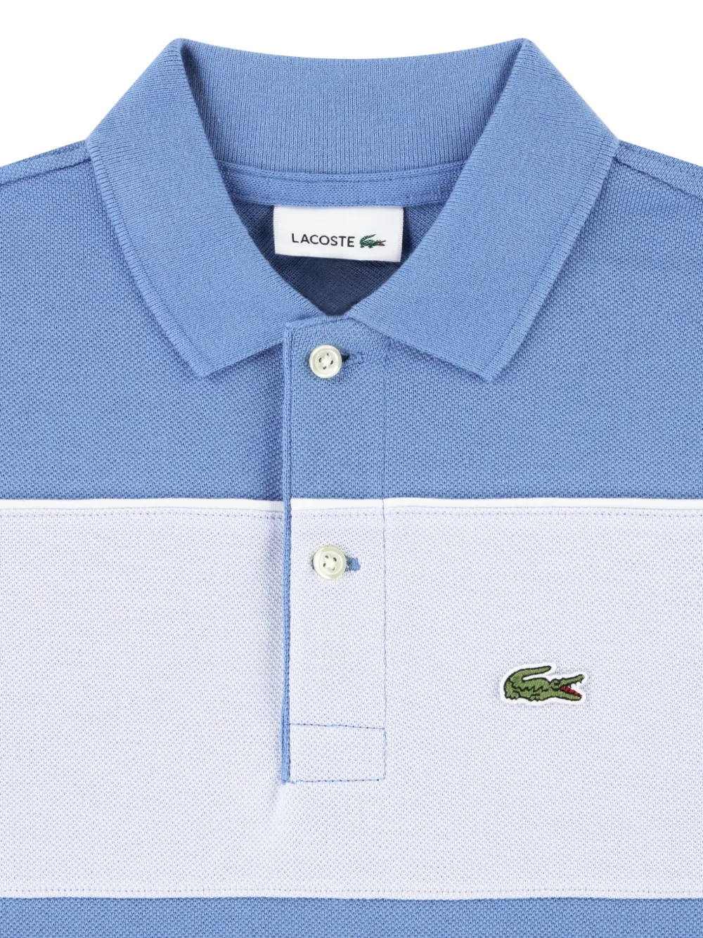 Lacoste Kids Poloshirt met logo Blauw
