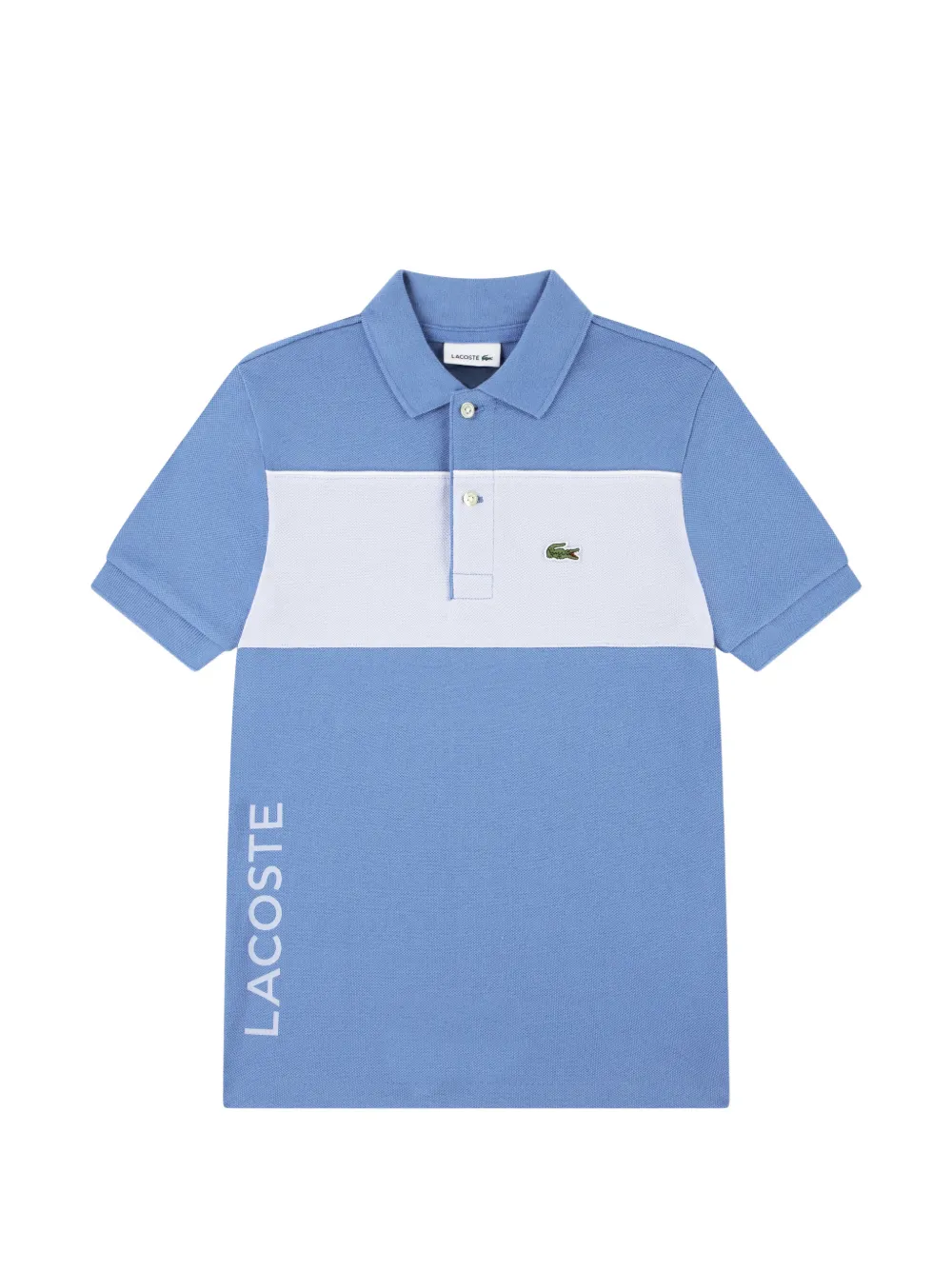 Lacoste Kids logo polo shirt - Blu