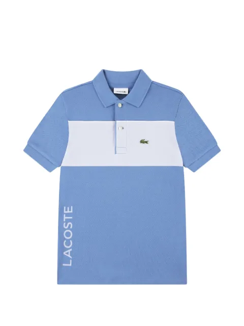 Lacoste Kids playera tipo polo con logo