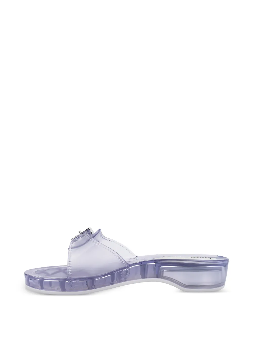 Melissa x Scholl slippers met percura hak Wit