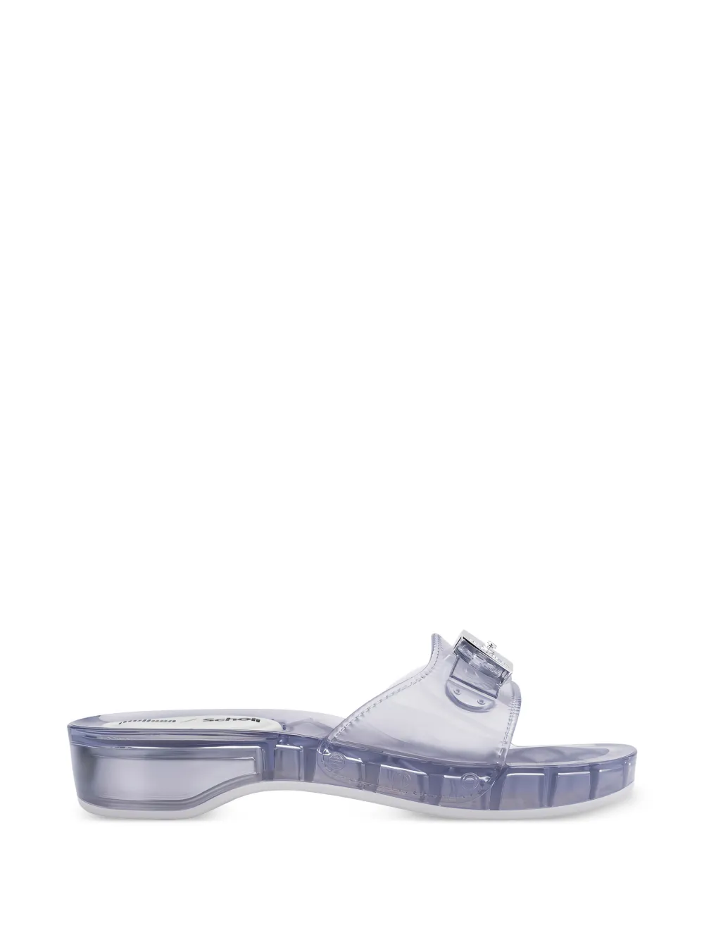Melissa x Scholl Sandali slides con tacco largo - Toni neutri