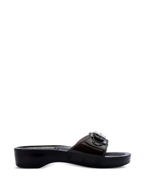 Melissa x Scholl pescura-heel slides