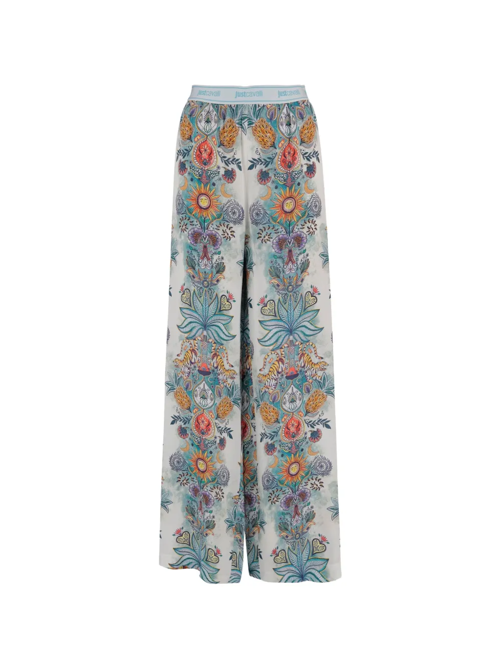 Just Cavalli patterned trousers - Blau