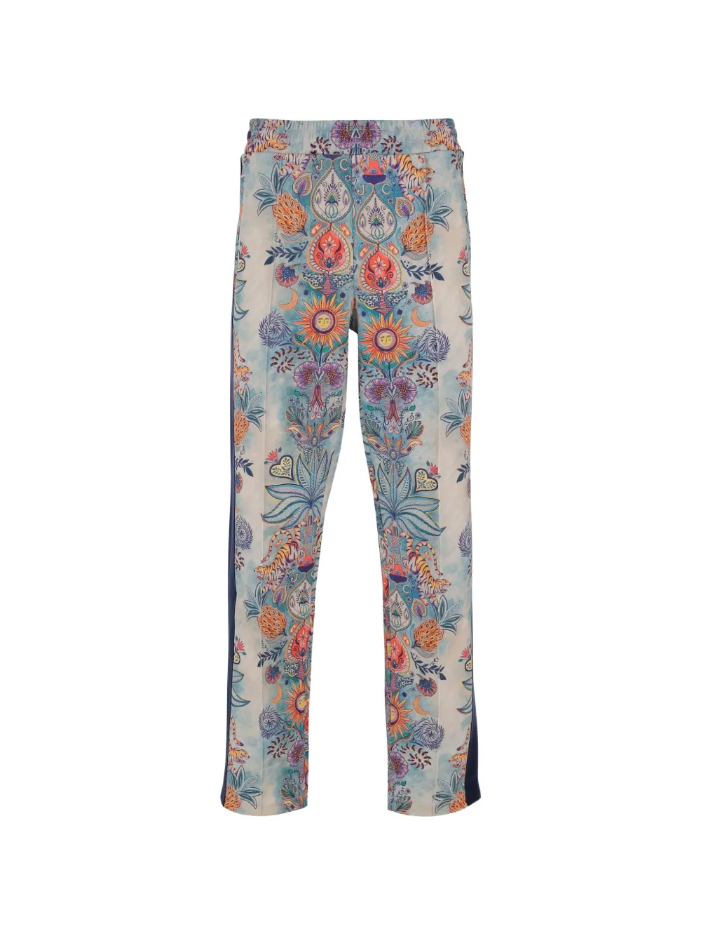 Just Cavalli side-stripe patterned trousers - Blu