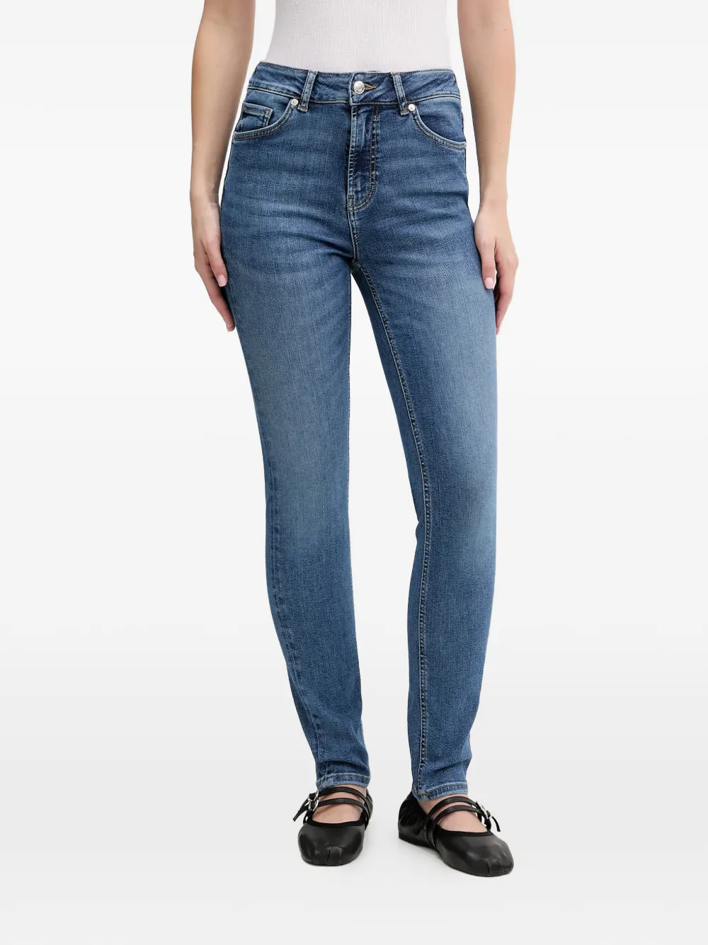 HUGO Girali five-pockets jeans - Blu