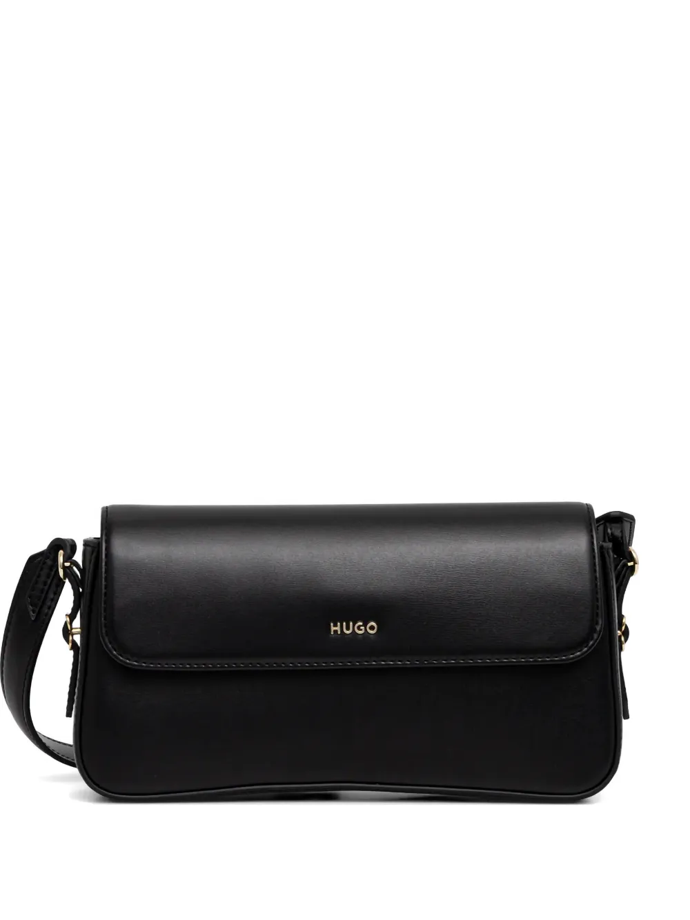 HUGO logo-lettering shoulder bag - Nero
