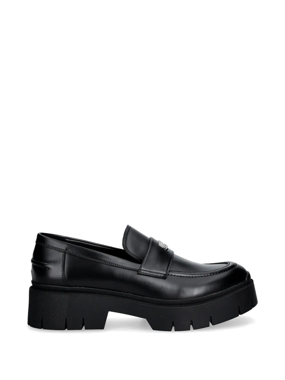 HUGO Kris platform loafers - Nero