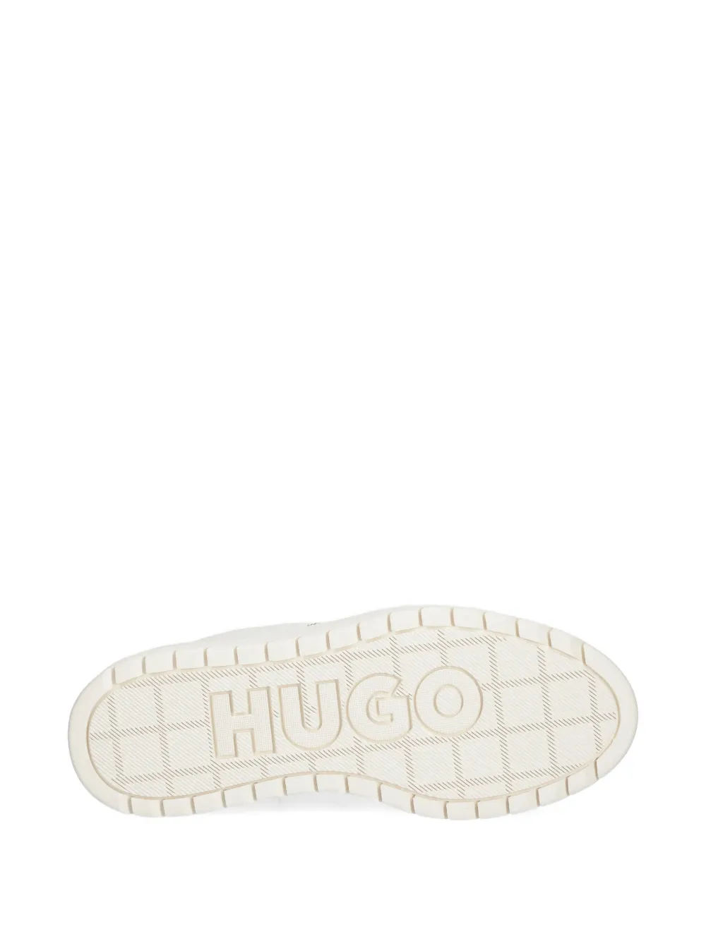 HUGO Lyssa sneakers met plateauzool Wit