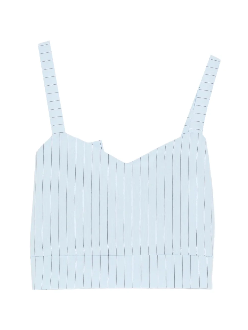 Miss Grant Kids striped bow top - Blu