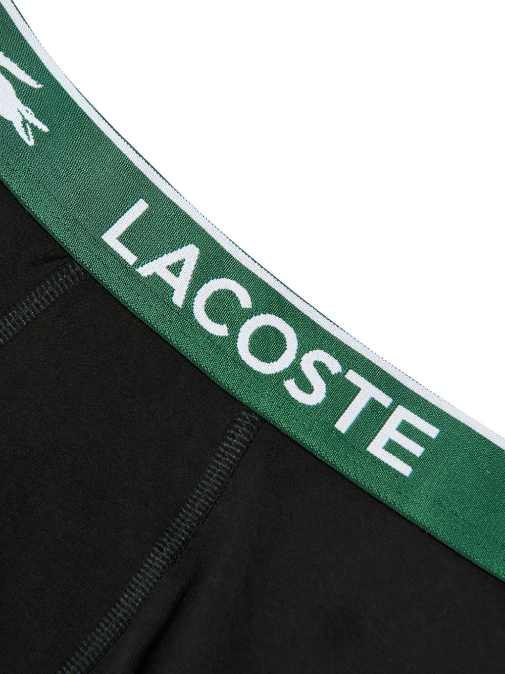  Lacoste Kids Logo-print Boxers (set Of Three) - Black 