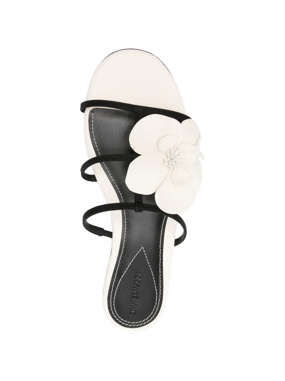 ZIMMERMANN Sandalen met bloemendetail Wit