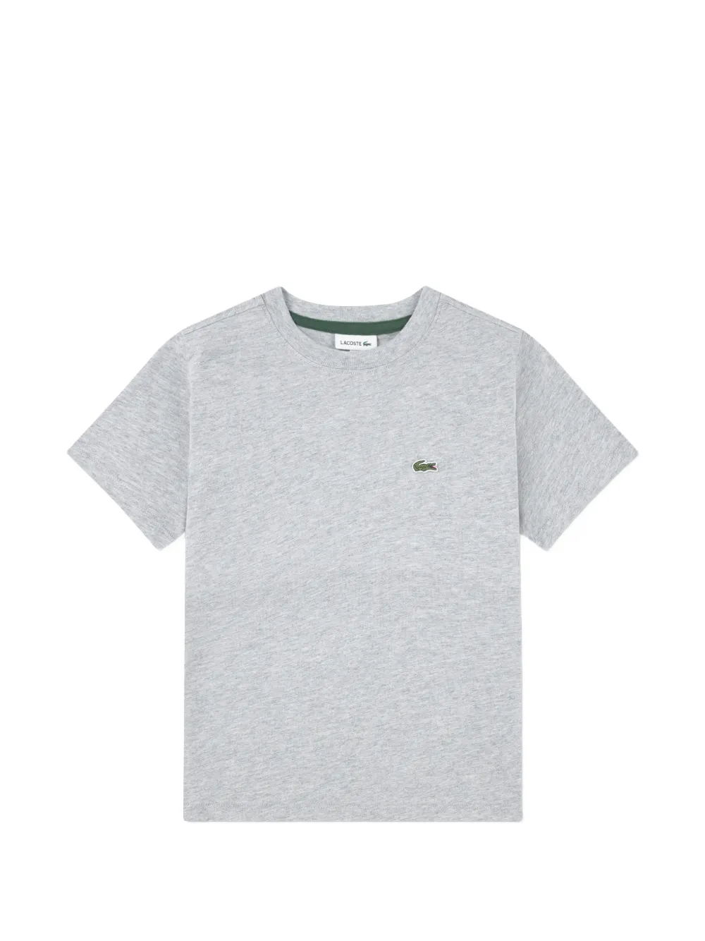 Lacoste Kids logo T-shirt - Grigio