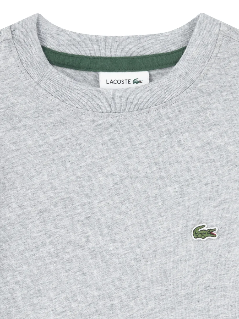 Lacoste Kids T-shirt met logo Grijs