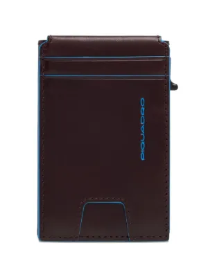 PIQUADRO レザーカードケース PIQUADRO pop-up Card Holder | Blue | FARFETCH