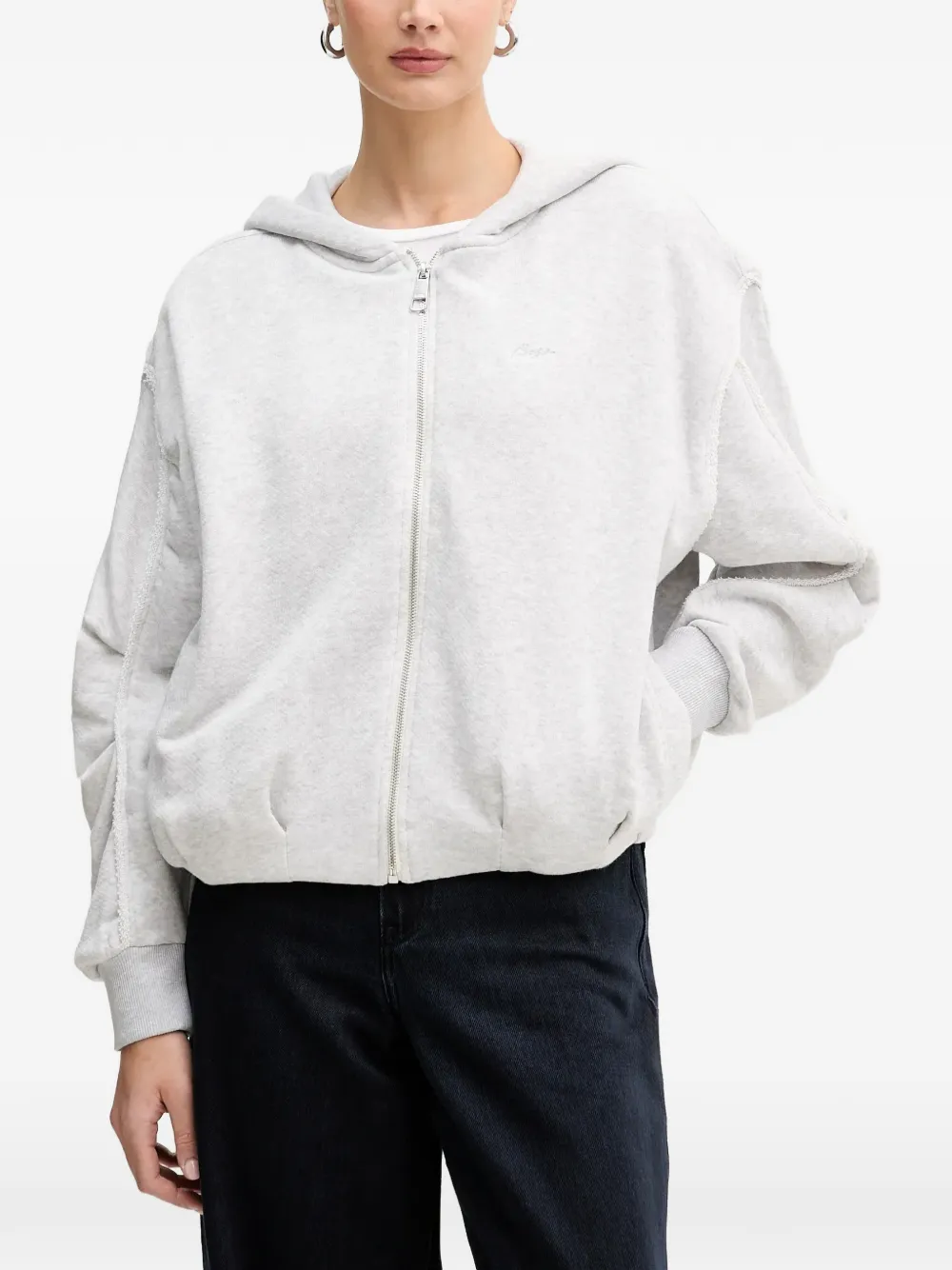 BOSS C Elendy hoodie - Grigio