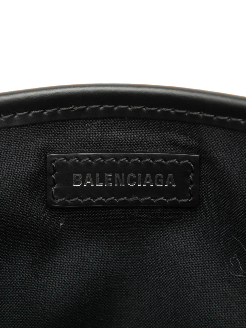 2008-2021 Canvas Navy Cabas S Tote Bag