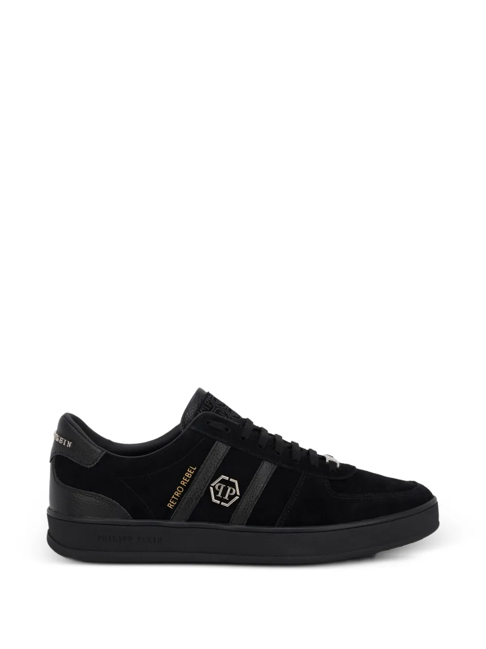 Philipp Plein Retro Rebel low-top sneakers Zwart