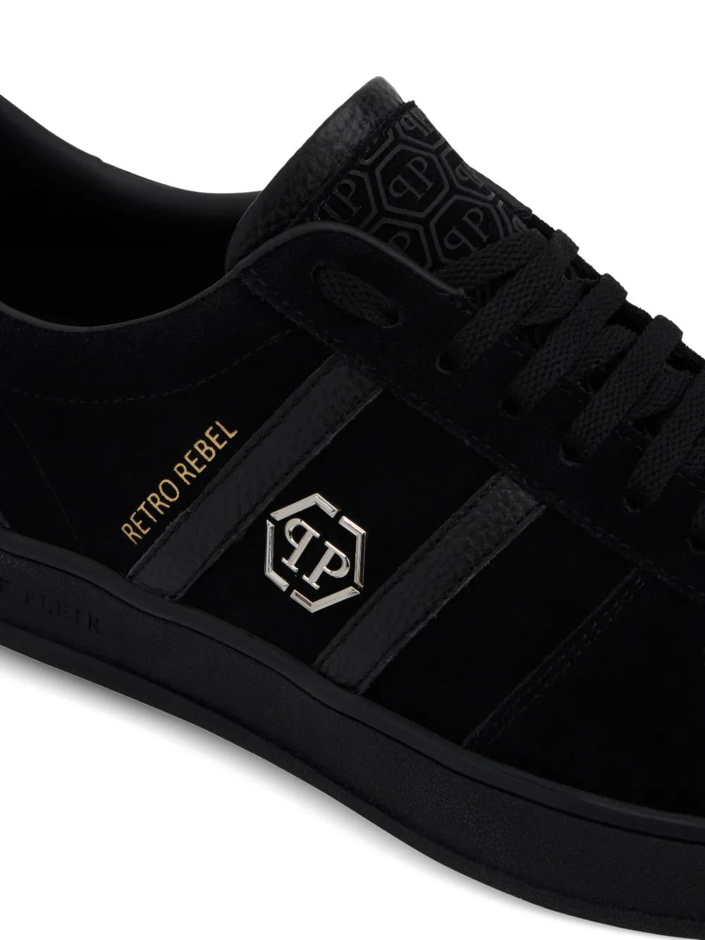 Philipp Plein Retro Rebel low-top sneakers Zwart