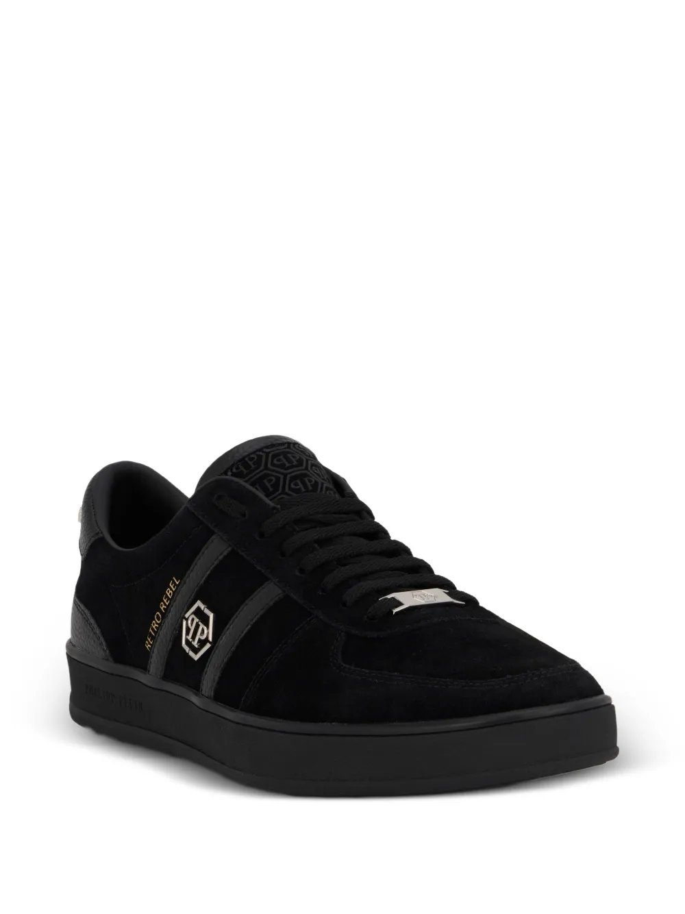 Philipp Plein Retro Rebel low-top sneakers Zwart