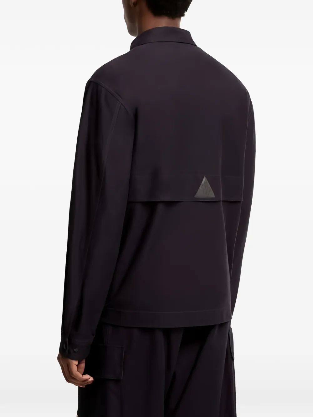 Moncler Grenoble Jack met zakdetail Blauw