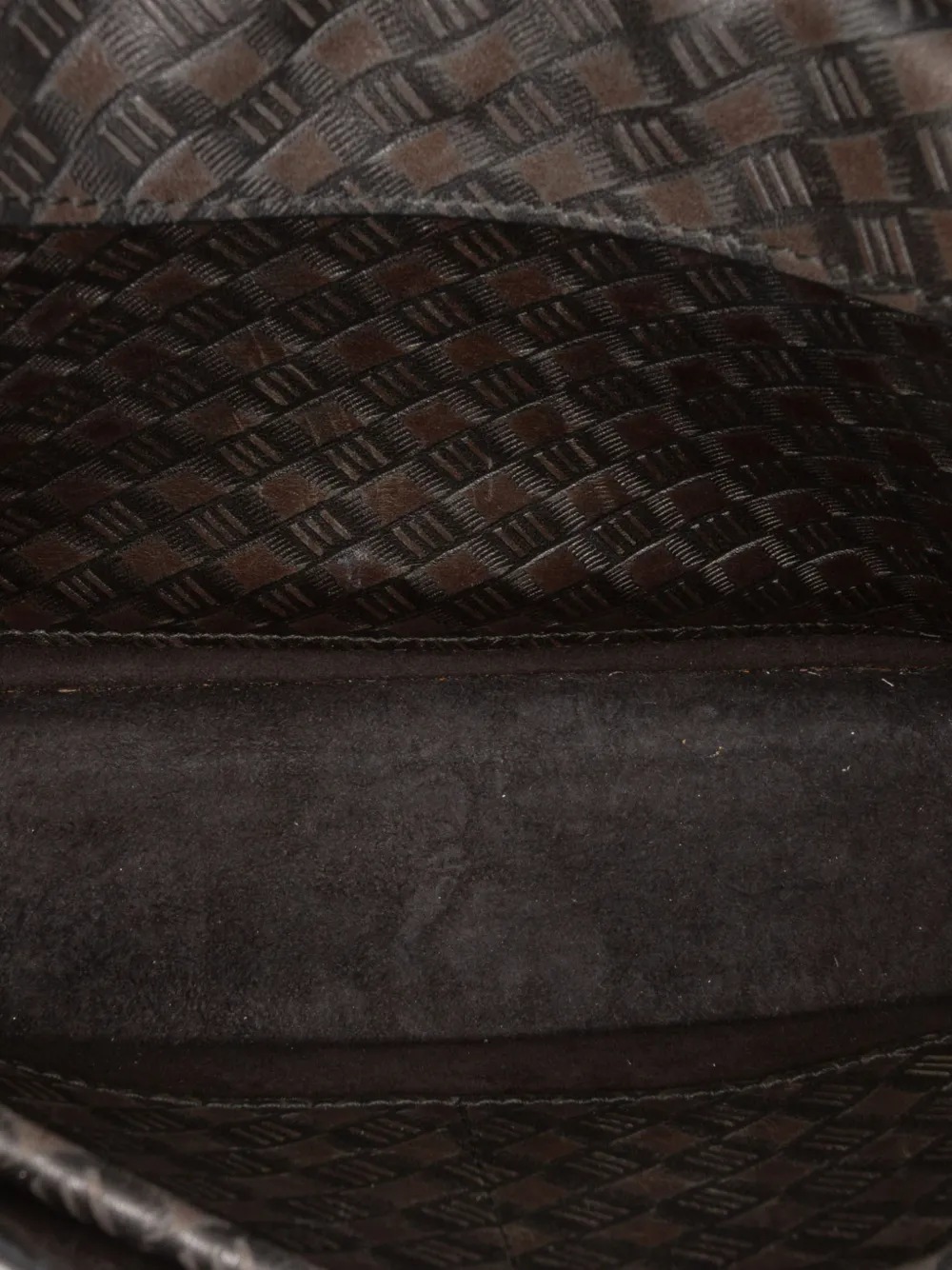 2018 Medium Embossed Calfskin Studded Jadior Chain Flap Shoulder Bag