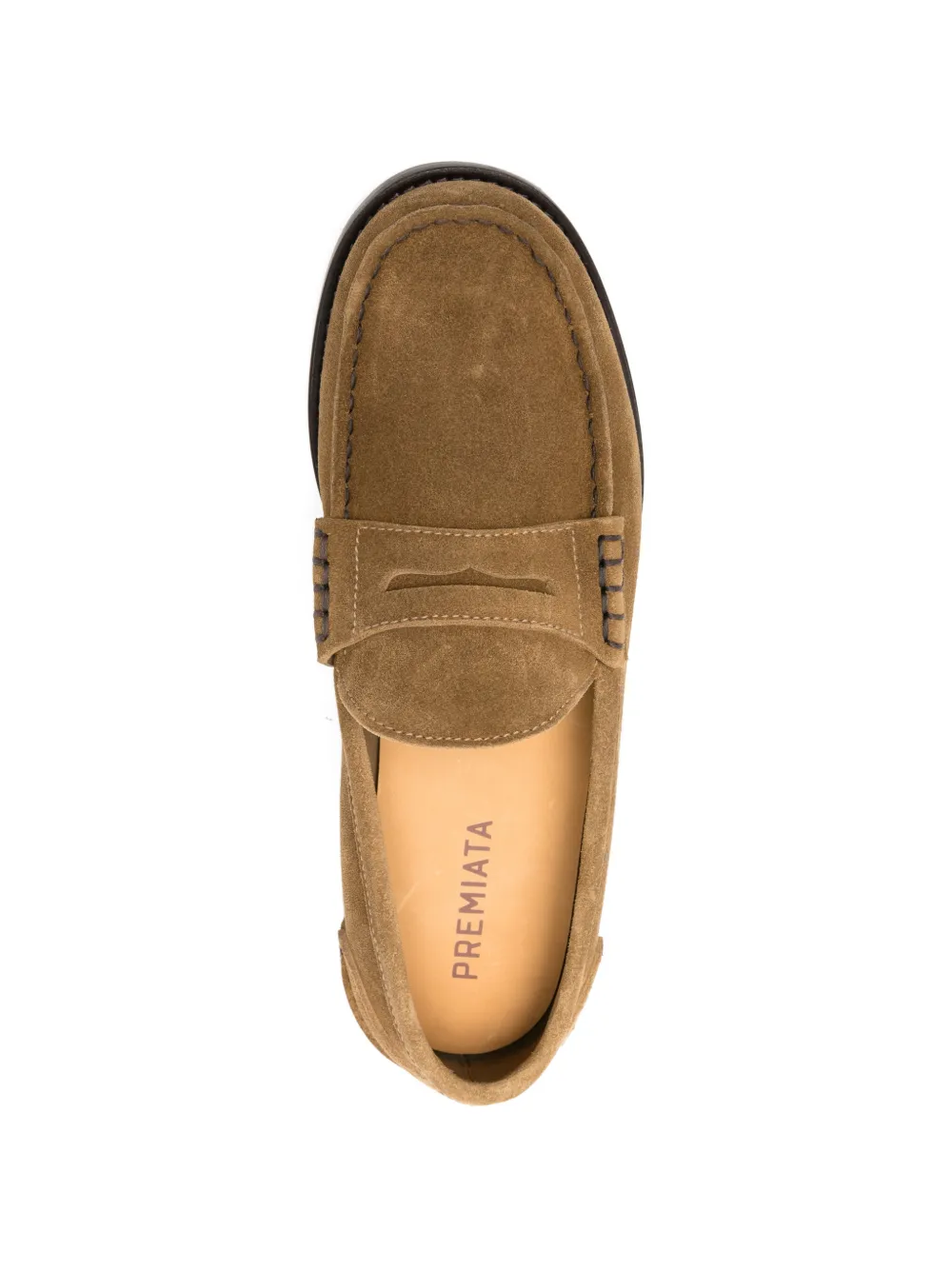 Premiata Suède loafers Bruin
