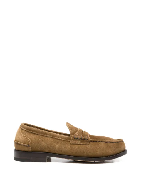 Premiata suede penny loafers