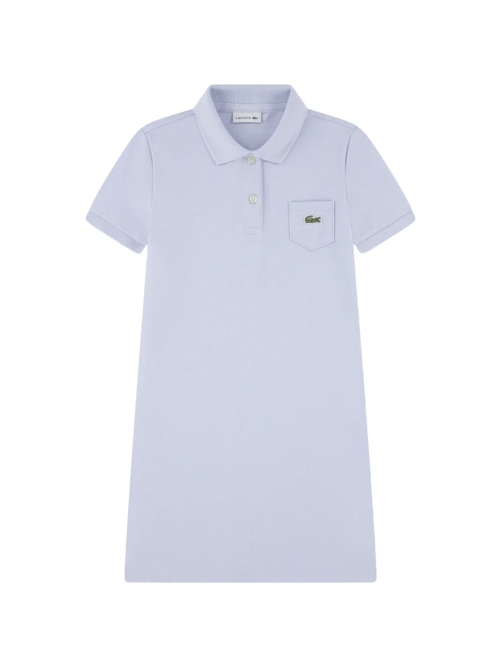 Lacoste Kids button pocket dress - Blu