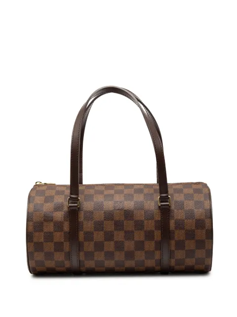 Louis Vuitton Pre-Owned bolsa de mano Papillon 30 en lona Damier Ebene 2006