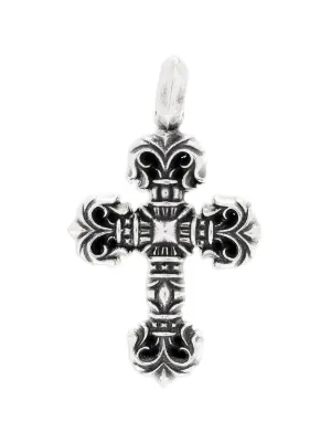 Chrome Hearts Filigree Cross Pendant | Silver | FARFETCH