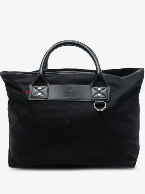 Gucci Pre-Owned 2016-2026 Nylon Web business bag