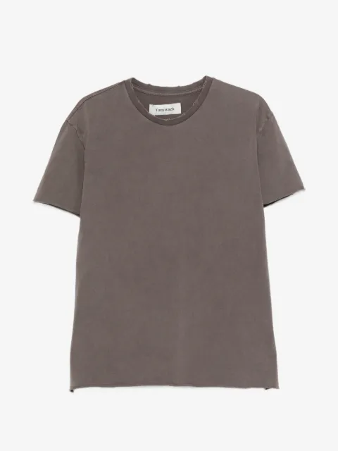 TONYWACK faded brown raw T-shirt