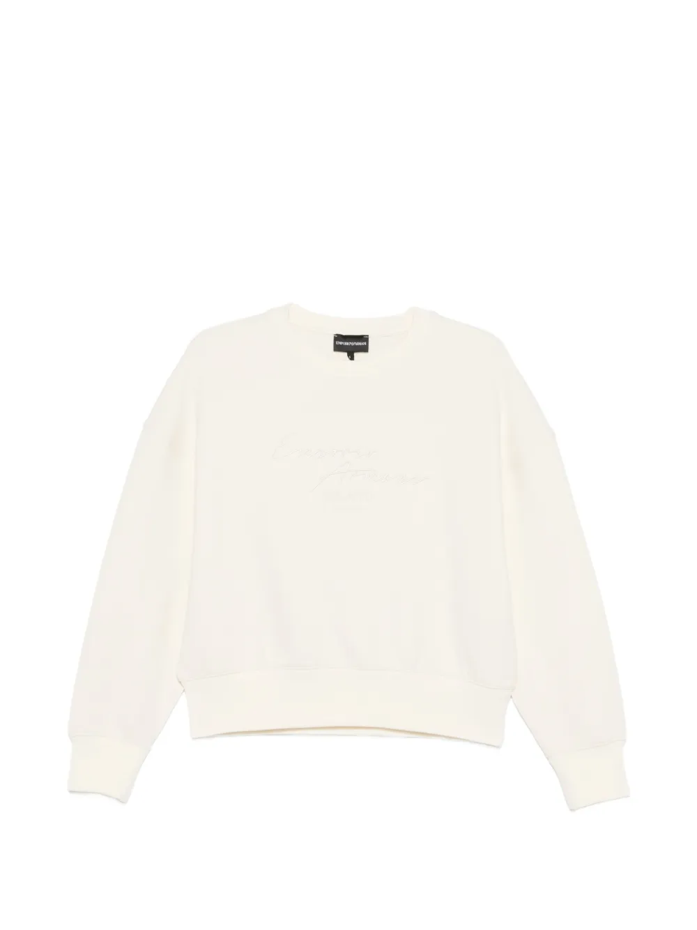 Emporio Armani logo-detail sweatshirt - Toni neutri