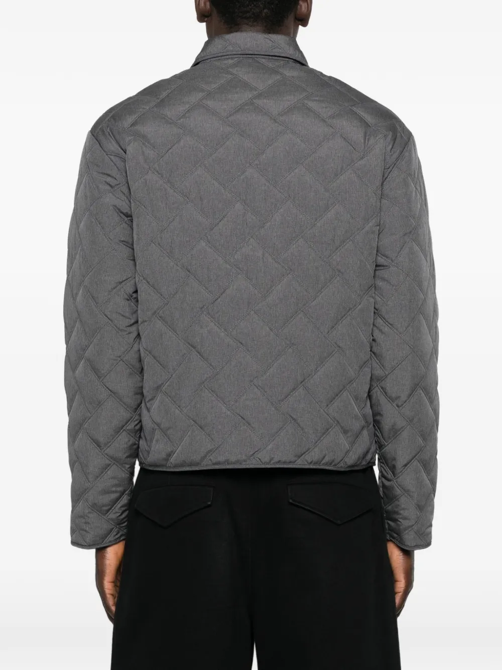 Emporio Armani Jack met ritssluiting Grijs