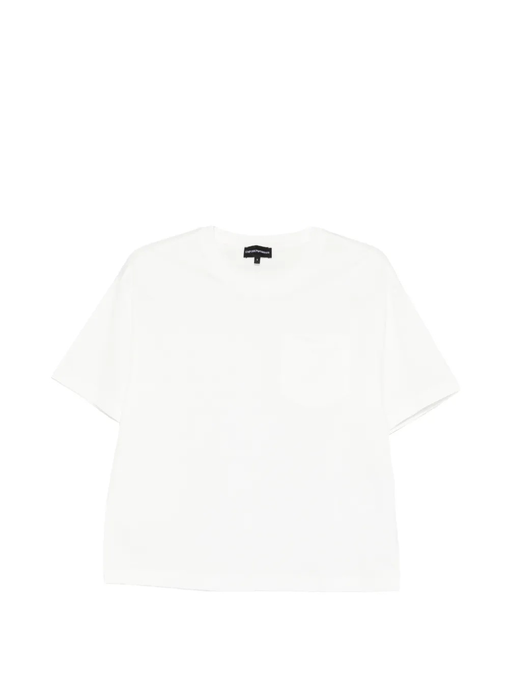 Emporio Armani pocket T-shirt - Bianco
