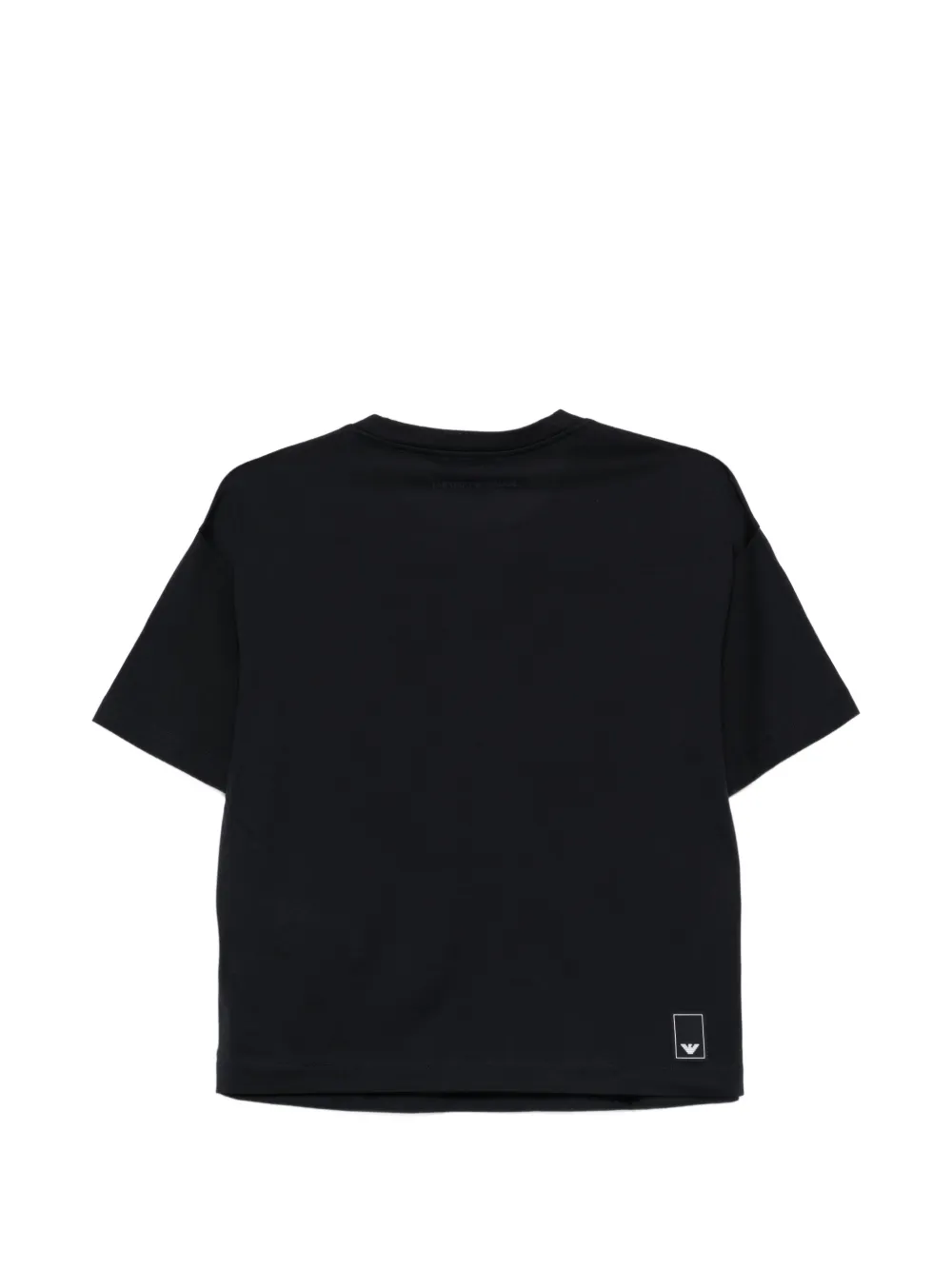 Emporio Armani T-shirt met zak Zwart