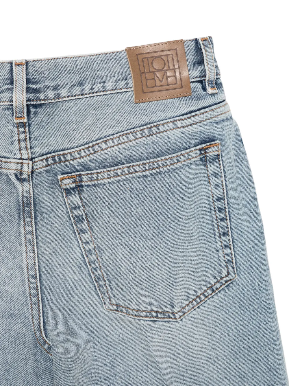  Toteme Five-pocket Button Jeans - Blue 