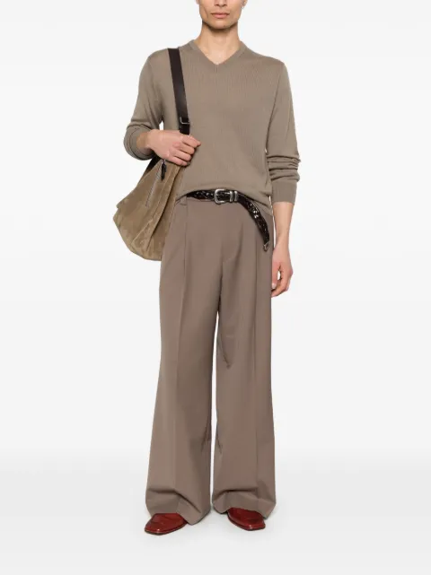 TONYWACK pleated tailored trousers