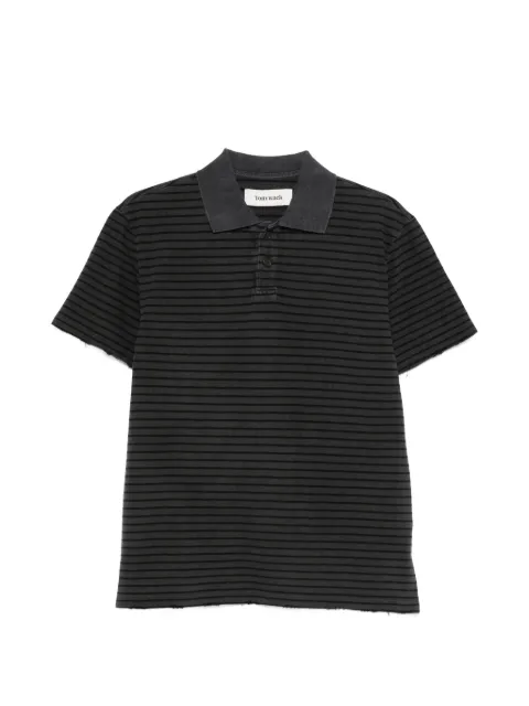 TONYWACK striped polo shirt
