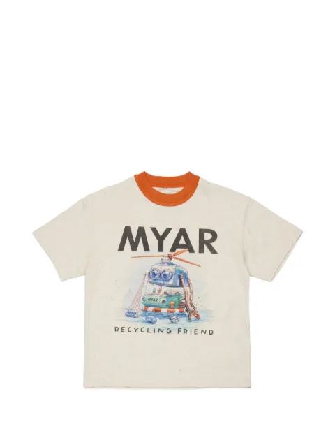 MYAR KIDS playera con estampado de robot