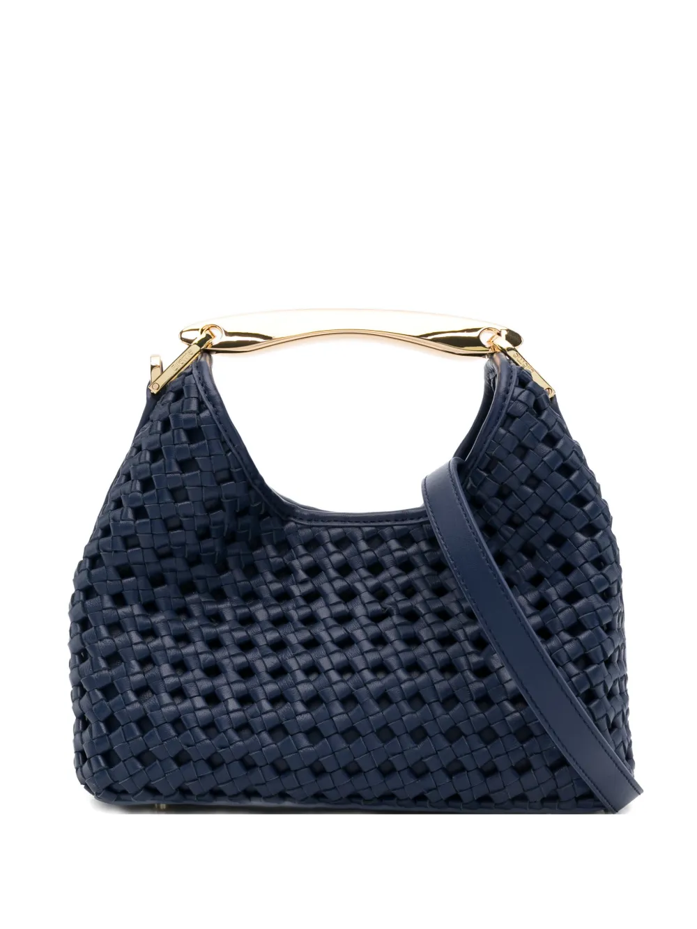 Elleme small Boomerang tote bag - Blu