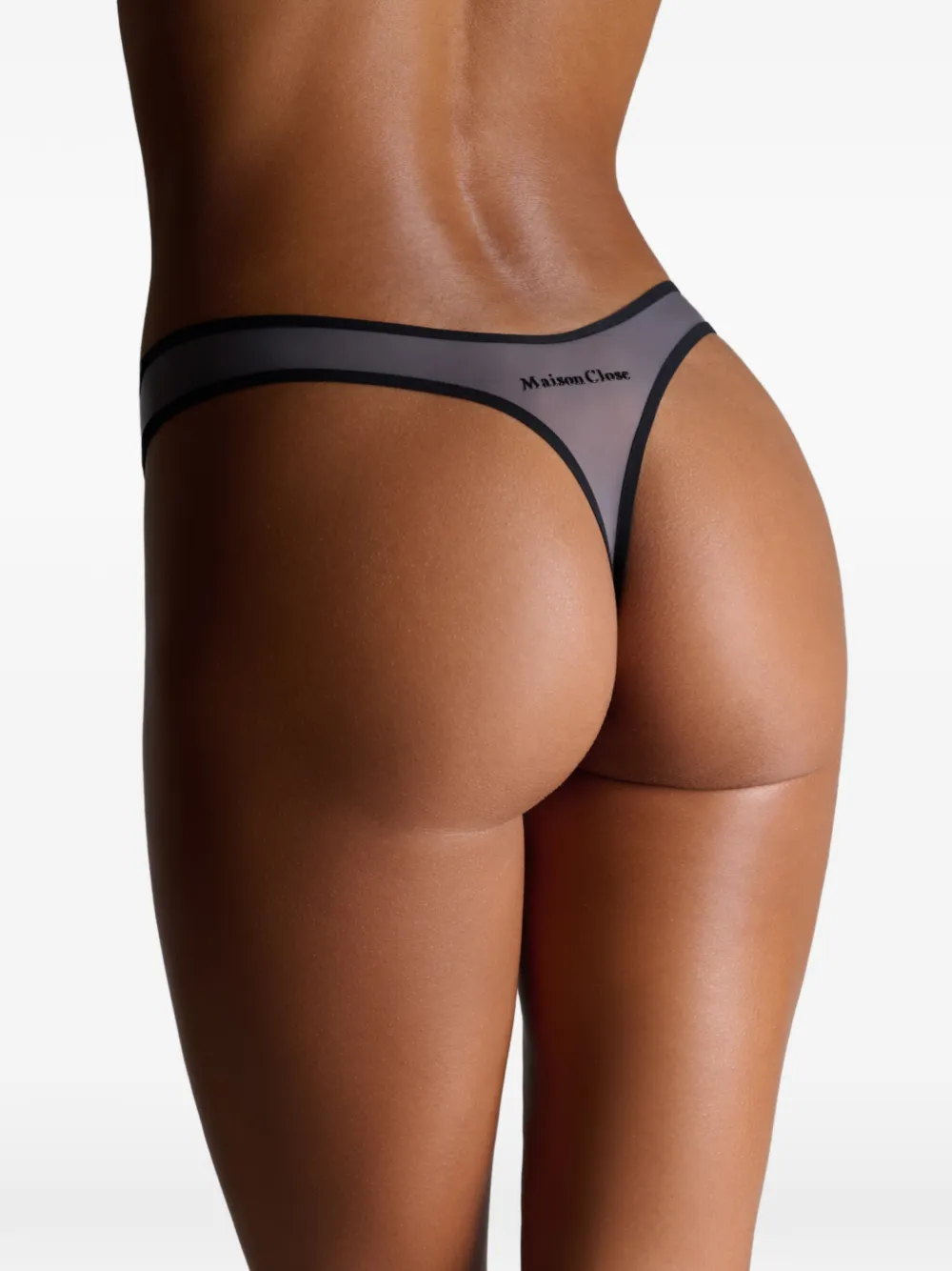  Maison Close La Parisienne Thong - Grey 