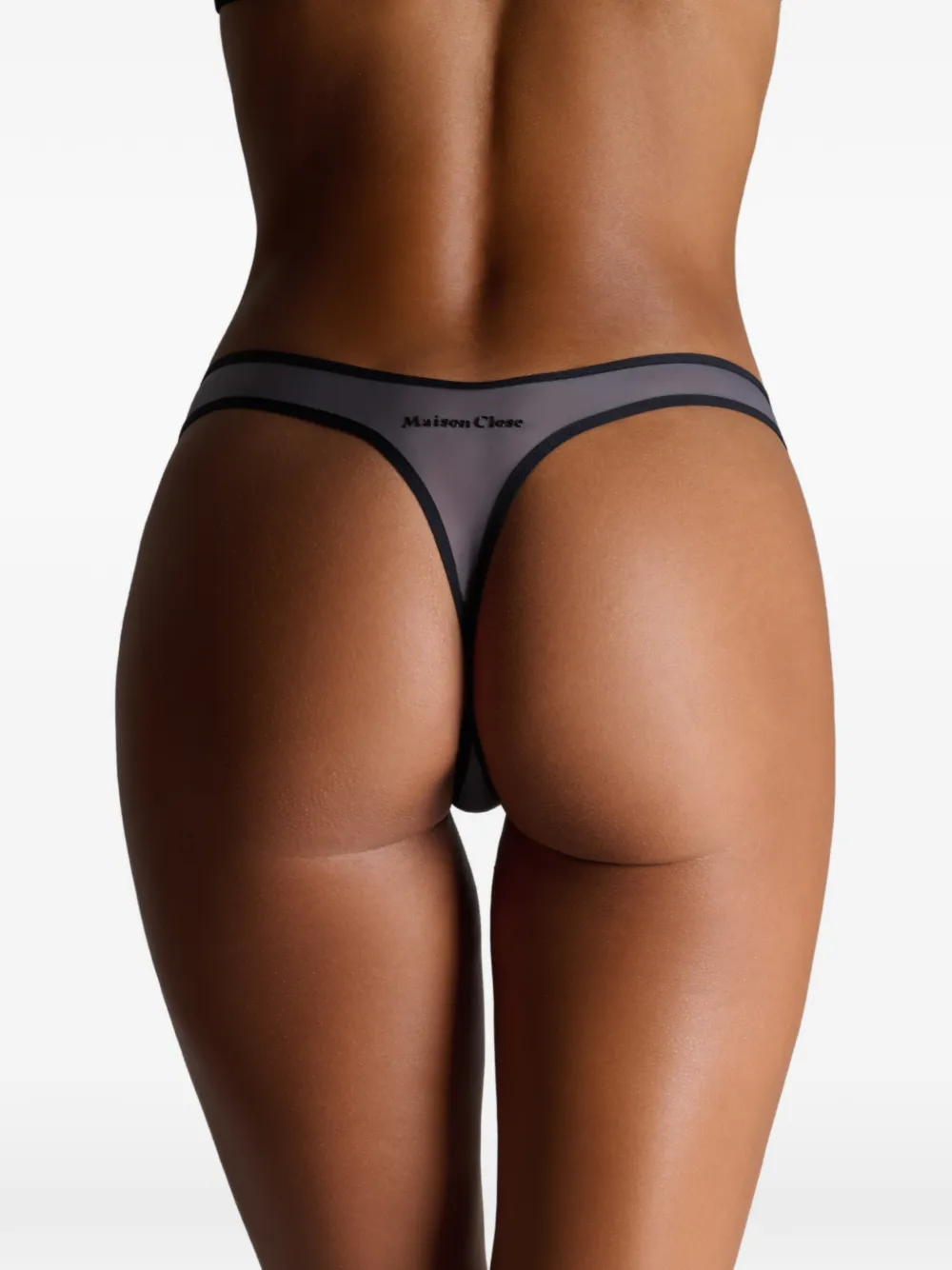 Maison Close La Parisienne string Grijs