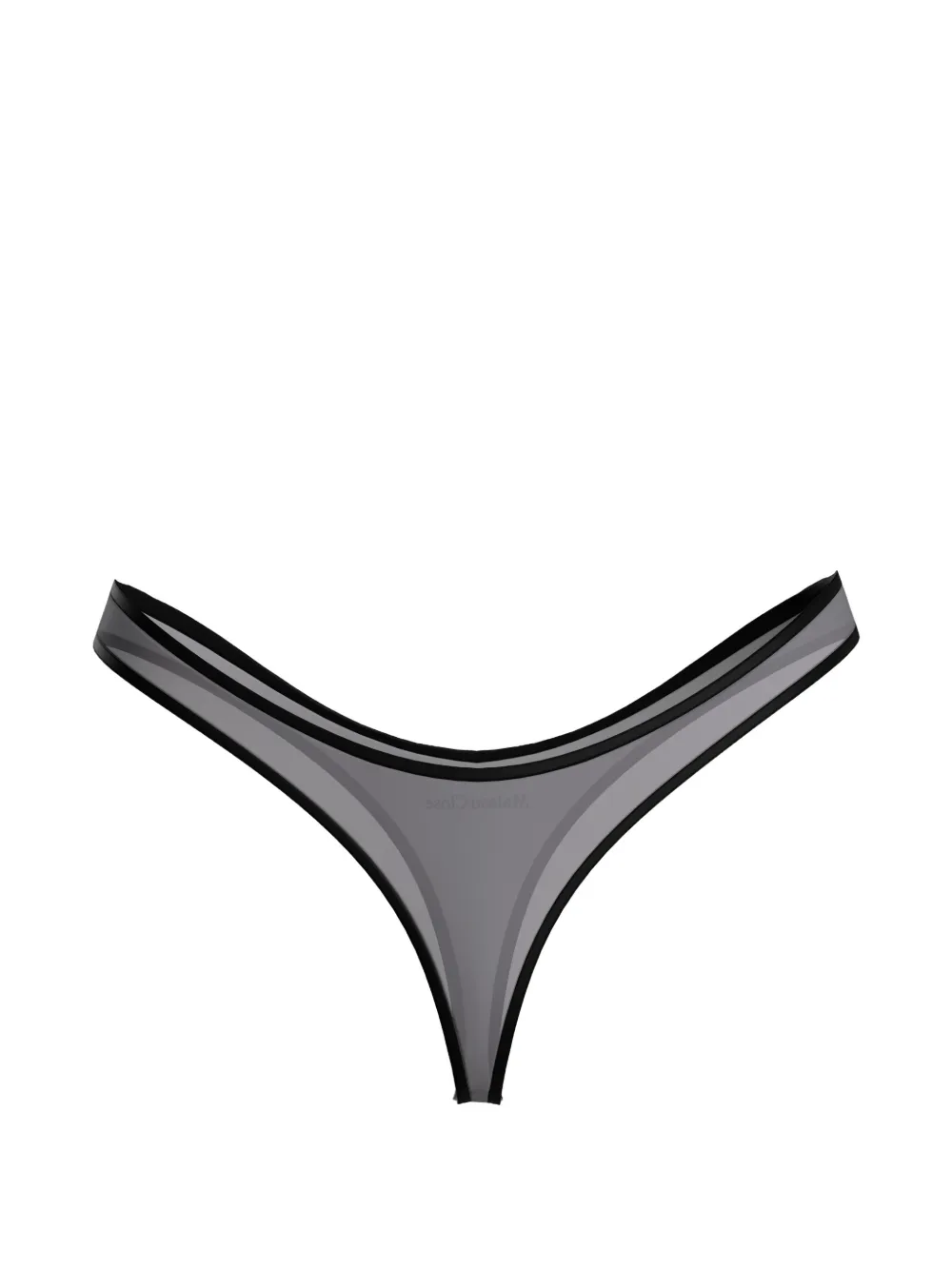 Maison Close La Parisienne thong - Grigio