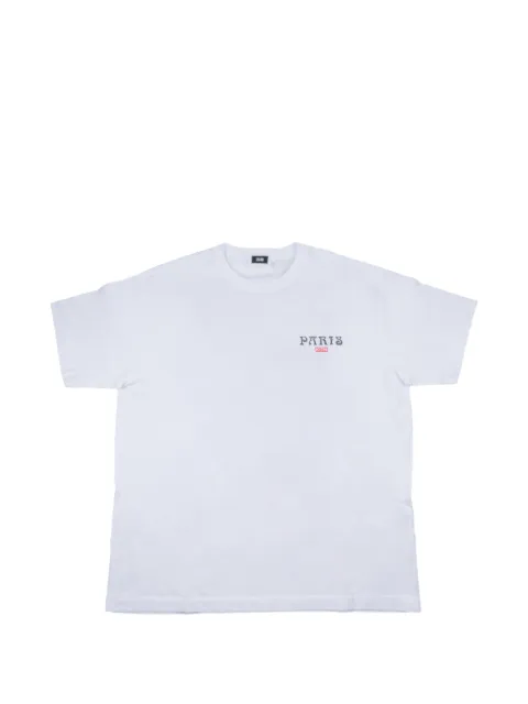 KITH eiffel-cafe logo T-shirt