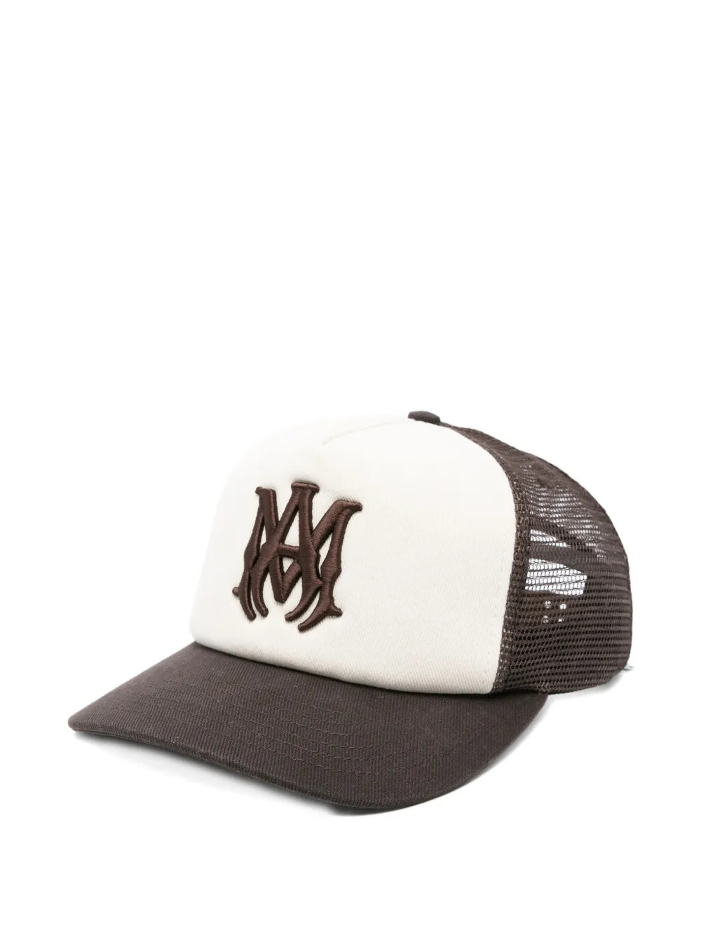 AMIRI embroidered trucker hat - Marrone